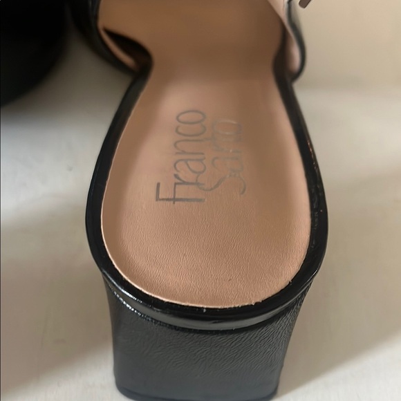 Franco Sarto Black Heels Elegant Design - Picture 9 of 10